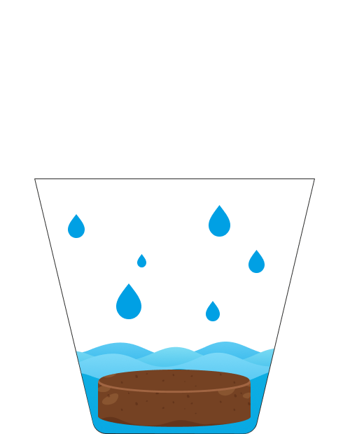 Добавьте воды.